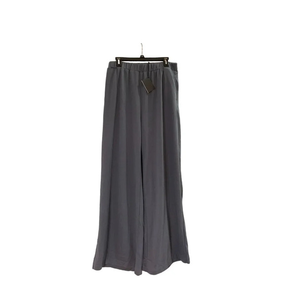 Area Stars Wide Leg Elastic Waist Relaxed Fit Blue Lounge Pants Size XL - Picture 3 of 11